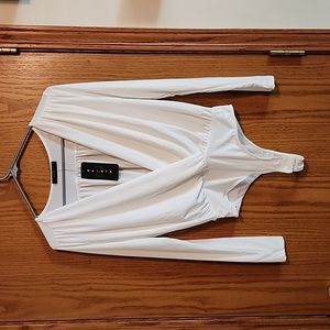 NWT White bodysuit